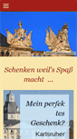 Mobile Screenshot of karlsruher-geschenkgutschein.de